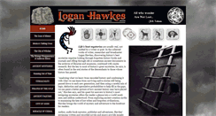 Desktop Screenshot of loganhawkes.com